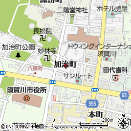 〒962-0846 福島県須賀川市加治町の地図
