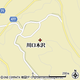 新潟県長岡市川口木沢周辺の地図