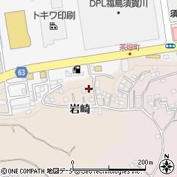 福島県須賀川市岩崎114周辺の地図