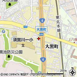 〒962-0023 福島県須賀川市大黒町の地図