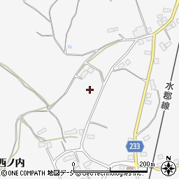 福島県須賀川市塩田東西ノ内184周辺の地図