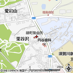 福島県須賀川市栗谷沢29周辺の地図
