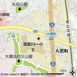 福島県須賀川市大黒町207周辺の地図