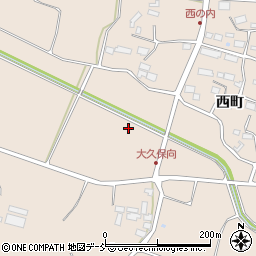福島県須賀川市大久保明内周辺の地図