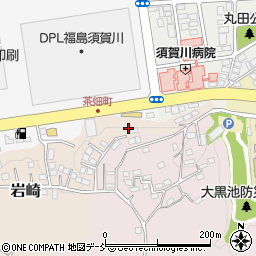 福島県須賀川市岩崎185周辺の地図