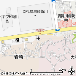 福島県須賀川市岩崎171周辺の地図