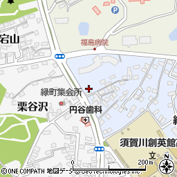 福島県須賀川市緑町3周辺の地図