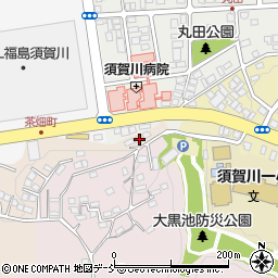 福島県須賀川市岩崎190周辺の地図