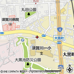 福島県須賀川市大黒町215周辺の地図