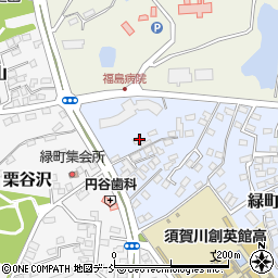 福島県須賀川市緑町10周辺の地図