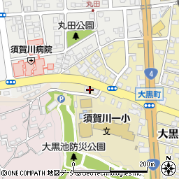福島県須賀川市大黒町218周辺の地図