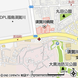 福島県須賀川市丸田町4周辺の地図