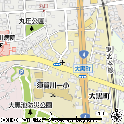 福島県須賀川市大黒町271周辺の地図