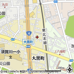 福島県須賀川市大黒町12周辺の地図