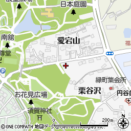 福島県須賀川市栗谷沢47周辺の地図