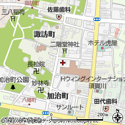 福島県須賀川市加治町9周辺の地図