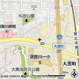 福島県須賀川市大黒町227周辺の地図