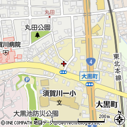 福島県須賀川市大黒町248周辺の地図