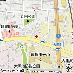 福島県須賀川市大黒町229周辺の地図
