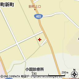 小国町特産品生産組合周辺の地図