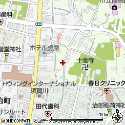 福島県須賀川市池上町143周辺の地図