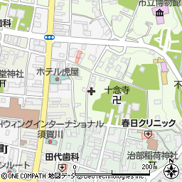 福島県須賀川市池上町107周辺の地図