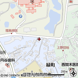 福島県須賀川市緑町71周辺の地図