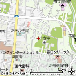 福島県須賀川市池上町106周辺の地図