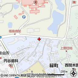 福島県須賀川市緑町67-1周辺の地図