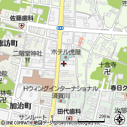 福島県須賀川市宮先町40周辺の地図