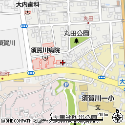 福島県須賀川市丸田町30周辺の地図