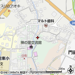 石川県輪島市門前町門前新建周辺の地図
