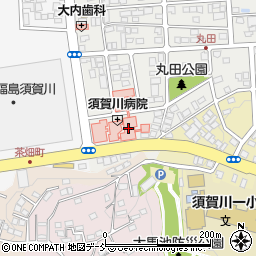 足利銀行須賀川病院 ＡＴＭ周辺の地図