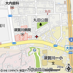 福島県須賀川市丸田町97周辺の地図