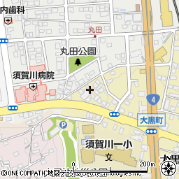 福島県須賀川市大黒町240周辺の地図