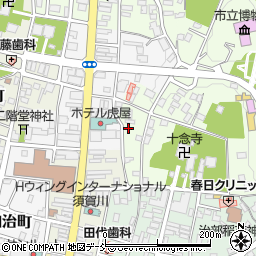 福島県須賀川市池上町135周辺の地図
