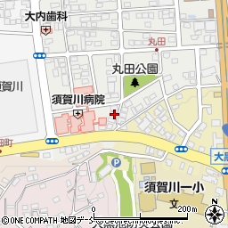 福島県須賀川市丸田町29周辺の地図