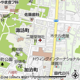 福島県須賀川市宮先町79-1周辺の地図
