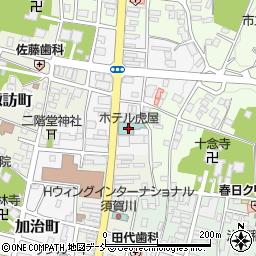 福島県須賀川市宮先町41周辺の地図