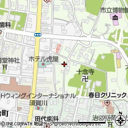 福島県須賀川市池上町133周辺の地図