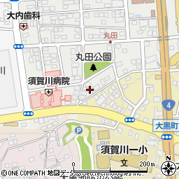 福島県須賀川市丸田町95周辺の地図