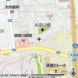 福島県須賀川市丸田町99周辺の地図