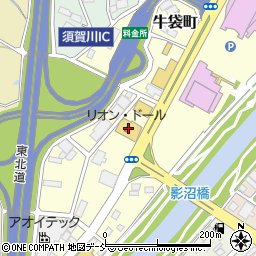 リオン・ドール須賀川インター店周辺の地図