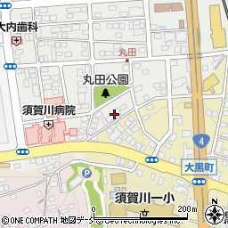 福島県須賀川市丸田町94周辺の地図