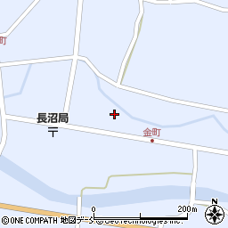 福島県須賀川市長沼金町周辺の地図