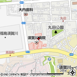 福島県須賀川市丸田町51周辺の地図