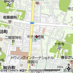 福島県須賀川市宮先町43-1周辺の地図