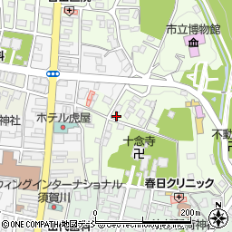 福島県須賀川市池上町42周辺の地図