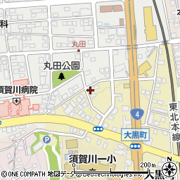 福島県須賀川市大黒町257周辺の地図