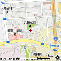 福島県須賀川市丸田町114周辺の地図